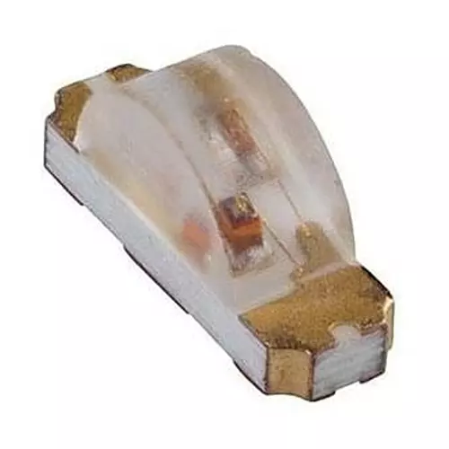 BIVAR LEDs SMD/SMT Amber Semitube Lens Shape, SM1204UAC