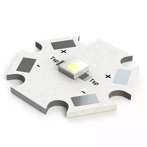 New Energy LEDs Screw Cool White Square Lens Shape, XPLAWT-H0-0000-000BV20E1-SB01
