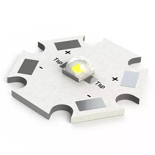 New Energy LEDs Screw Neutral White Dome Lens Shape, XPLAWT-00-0000-000BV50E5-SB01