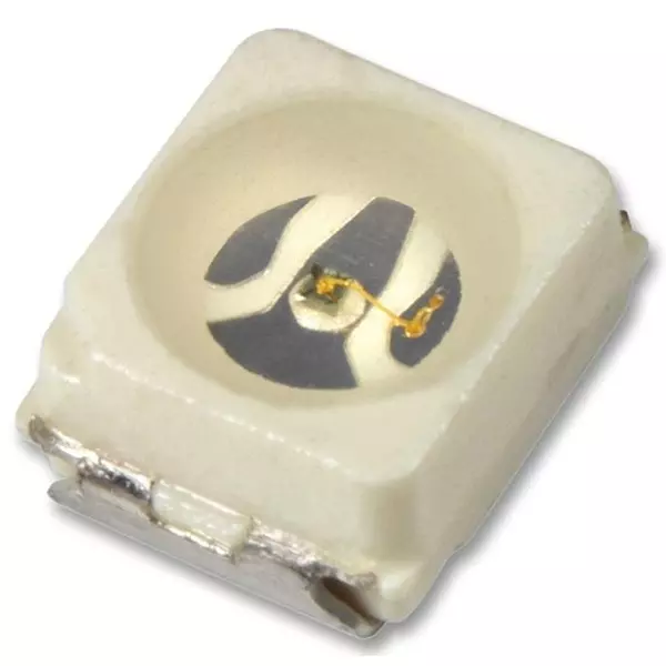 Vishay LED, PLCC2, YELLOW, VLMY31J1K2-GS08 (Pack of 5)