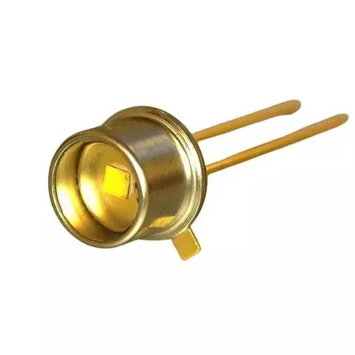 Marktech Optoelectronics IR LEDs (Infrared) Through Hole 590 nm Wavelength 50° Beam Angle, MTE5901W-WRC