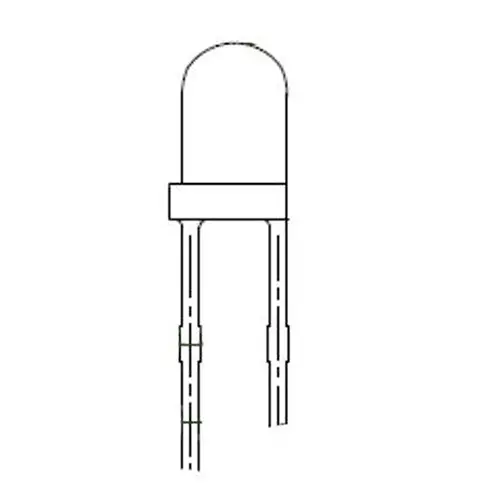 Inolux IR LEDs (Infrared) Through Hole 12 mW/sr Radiant Intensity, INL-3AHIR15