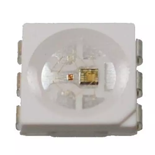 LUMEX LEDs SMD/SMT RGB Round Lens Shape, SMD-LX5050RGB-TR
