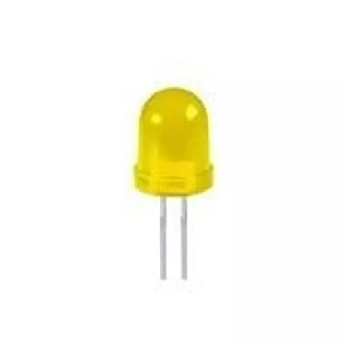 KINGBRIGHT LEDs Through Hole Yellow Dome Lens Shape, WP793YD