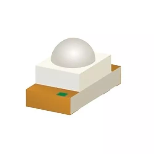 DIALIGHT LEDs SMD/SMT Yellow Illumination Color, 598-8E40-107F