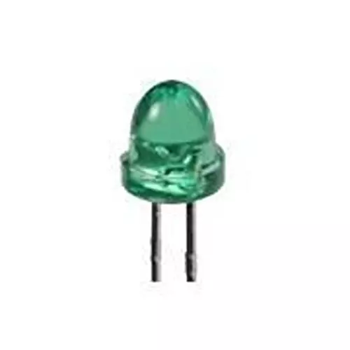 KINGBRIGHT LEDs Through Hole Green Dome Lens Shape, WP63GT