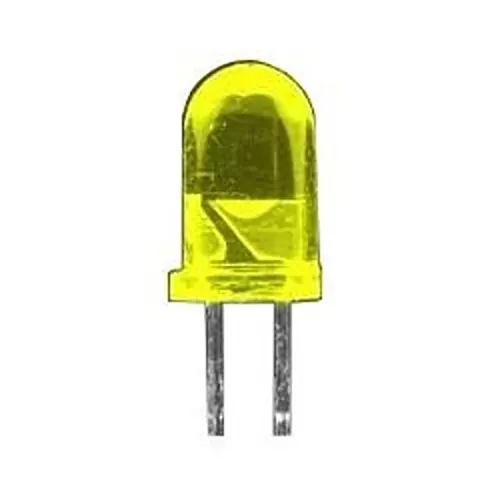 KINGBRIGHT LEDs Through Hole Yellow Dome Lens Shape, WP710A10YD5V