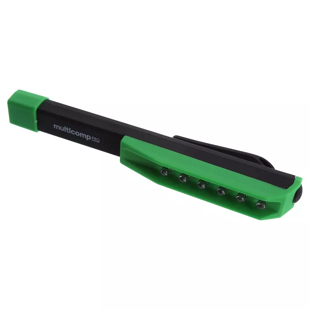 MULTICOMP PRO Pen Light LED Source Torch Type 50 lm Lumen Output, MP700255
