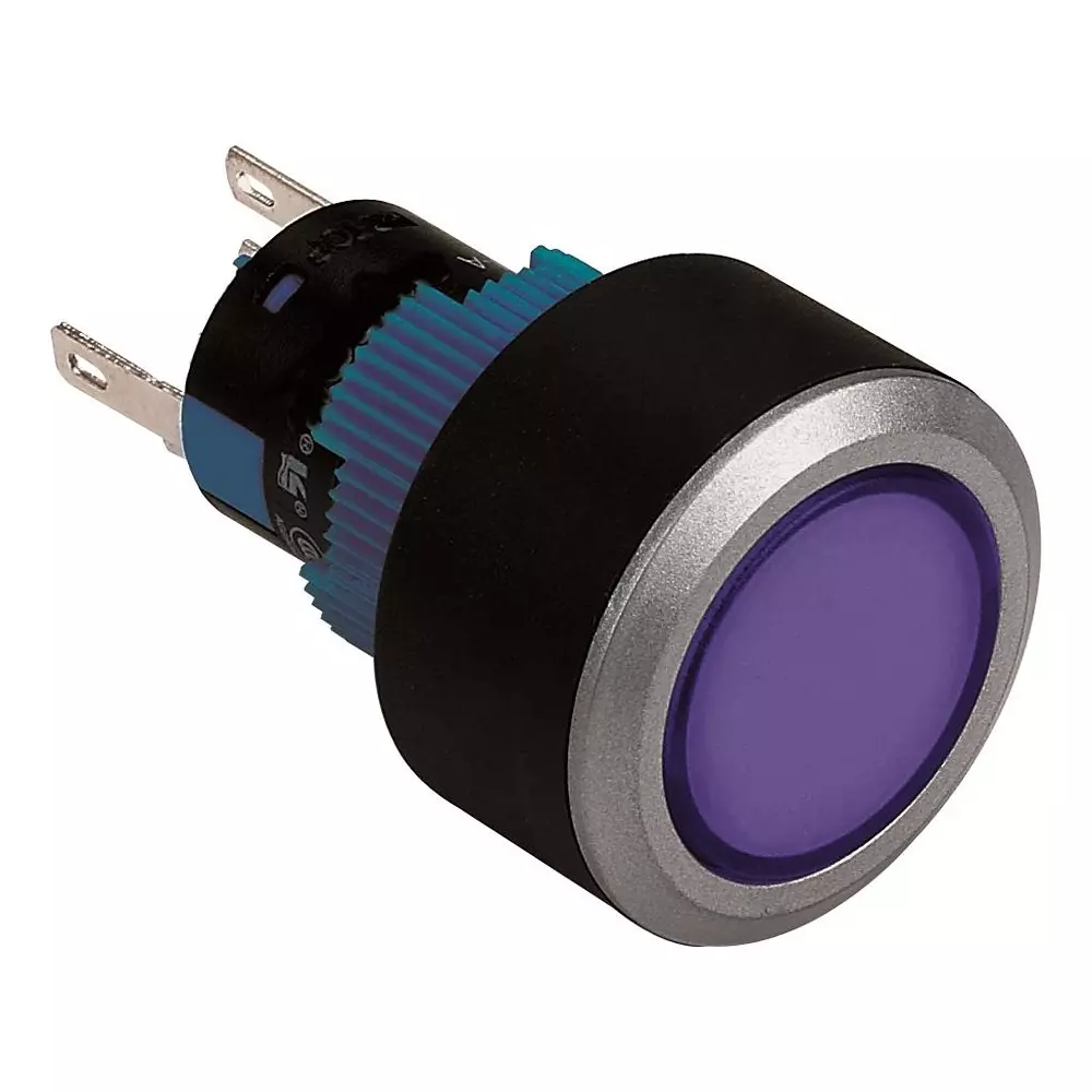 MULTICOMP PRO Led Panel Indicator IP65 IP / NEMA Rating 6 mA Forward Current If 12 V Operating Voltage, MPAB-PB-1074