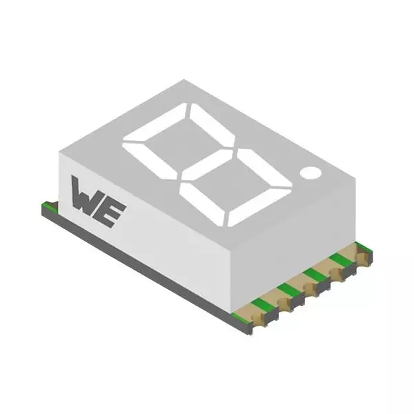 TE CONNECTIVITY 7 Segment LED Display Super Red LED Color 2 V Forward Voltage (v) 20 mA Forward Current If, 157102S12700