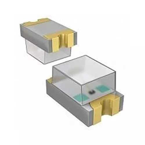 VCC LEDs SMD/SMT Yellow & Green Rectangular Lens Shape, VAOL-S8GT4