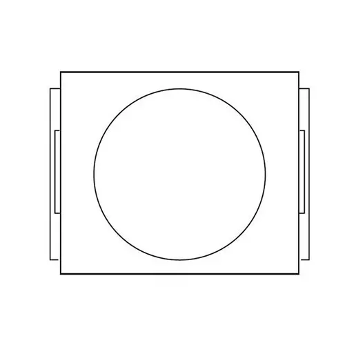 VCC LEDs SMD/SMT White Round Flat Lens Shape, CMD67-21UWC (TR8)