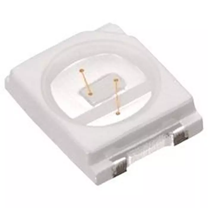 BIVAR Single Colour LED, BLUE, 850MCD, 451NM, 120DEG, PLCC-2, SMTL3528BWC
