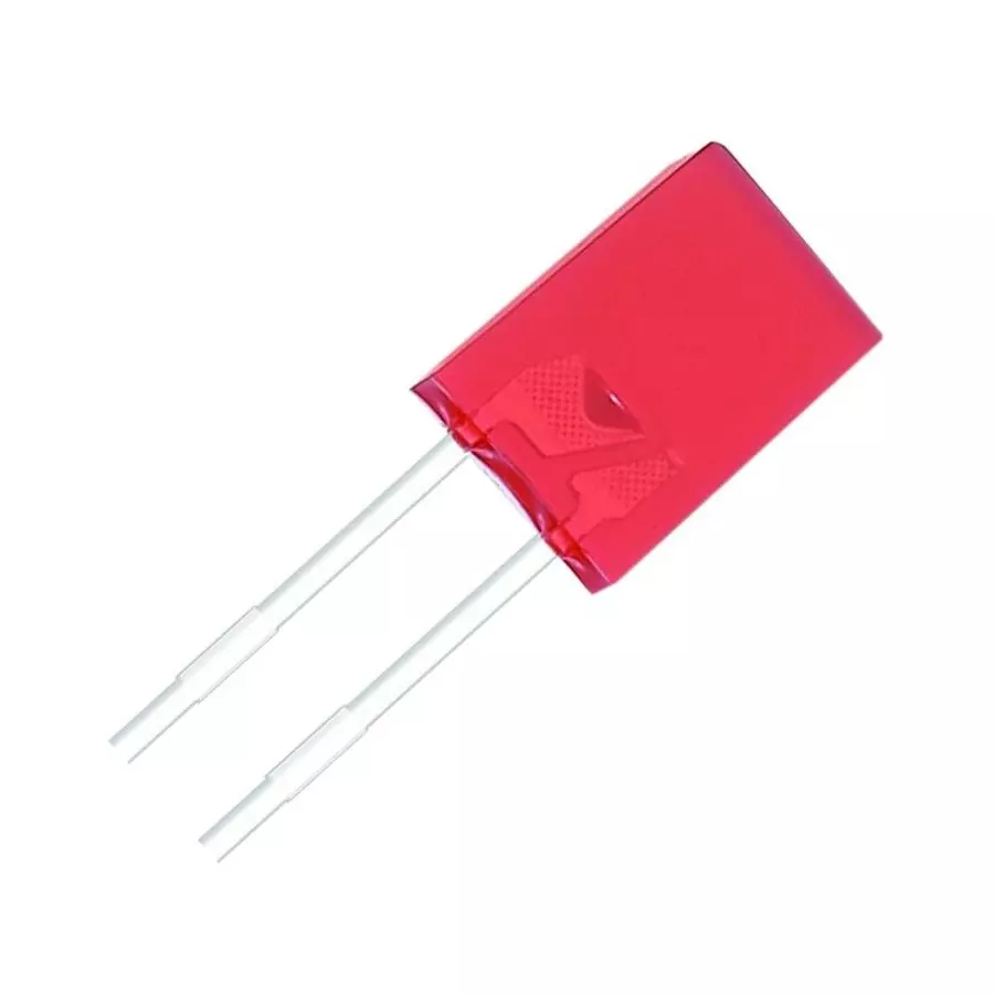 MULTICOMP PRO Standard Single Color LED 45 mcd Luminous Intensity 120° Viewing Angle, MP006839 (Pack of 5)