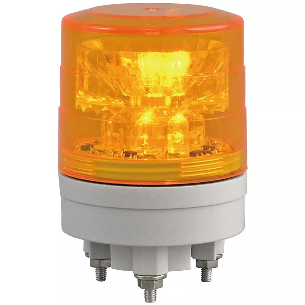 Nikkei Nicomini Slim Single Color Thin AC /DC 12 to 24 V Rated Voltage, VL04S-024NY/P0