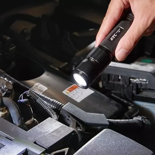 Ktc Rechargeable LED Flashlight High Output 1200 lm Max IP68, AL815HA