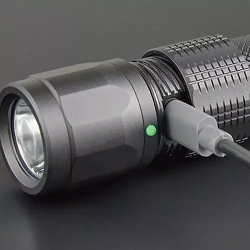 Ktc Rechargeable LED Flashlight High Output 1200 lm Max IP68, AL815HA