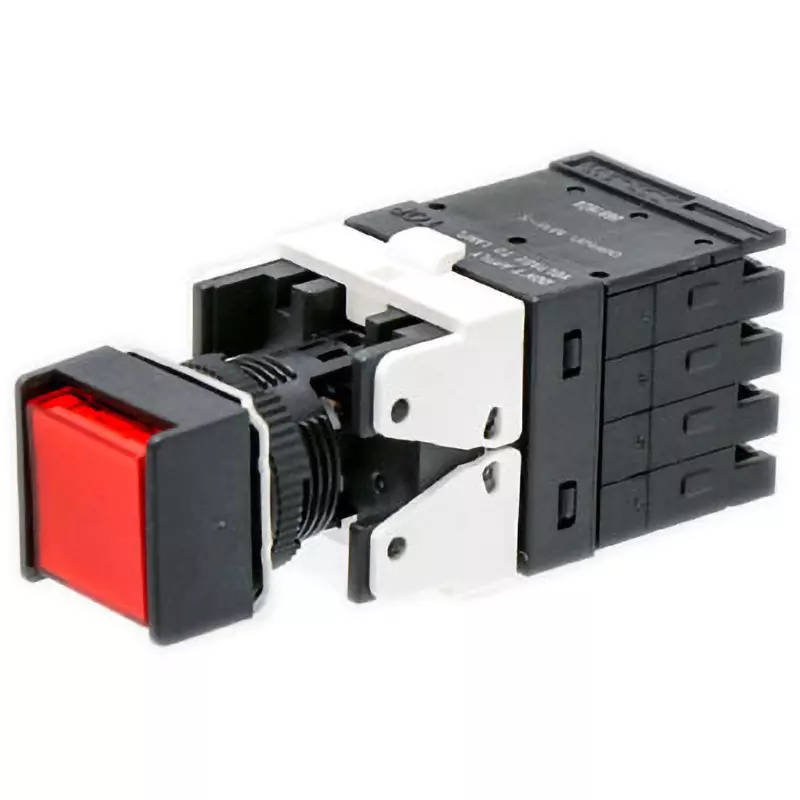 Omron Solder Terminal Indicator Light Square IP40 Φ16 mm, M16-AR-24D-S