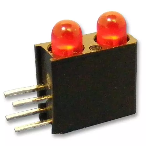 DIALIGHT LED, PCB, 3MM, R-R, 553-0111F