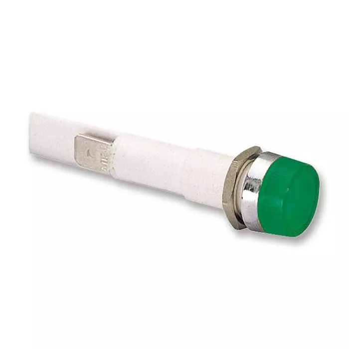 ARCOLECTRIC (BULGIN LIMITED) NEON INDICATOR, GREEN, 230V, C027700NAR