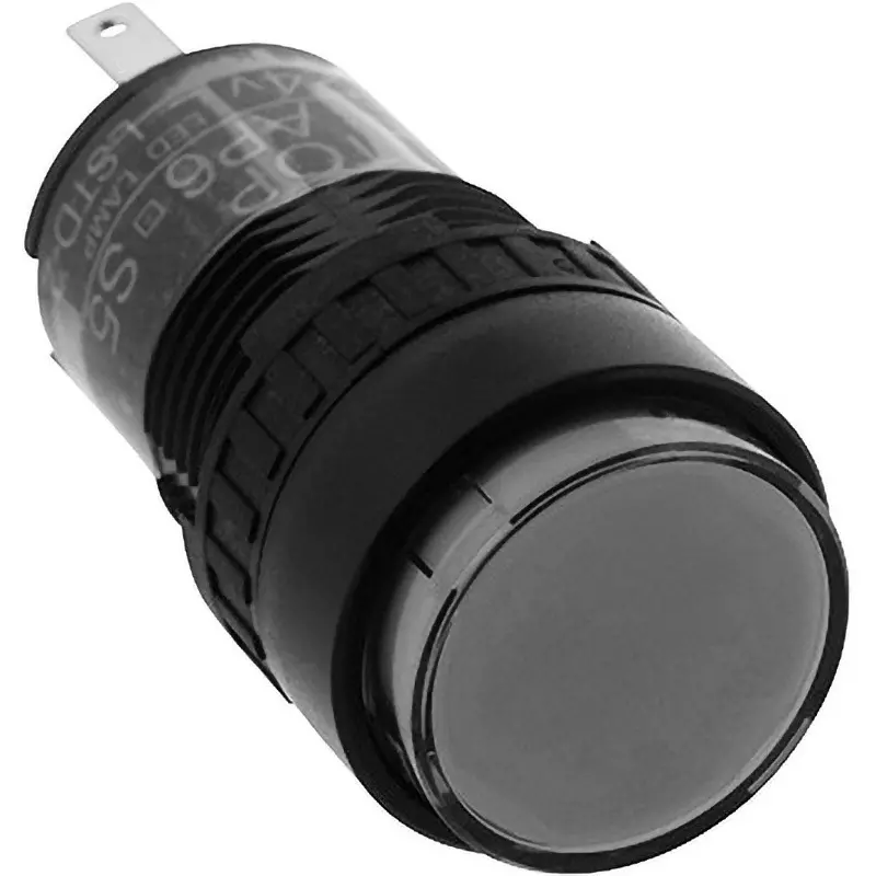 IDEC Ap6S Series Small Indicator Light (Round) 16 Mm Mounting Hole Diameter, Ap6Ms53R