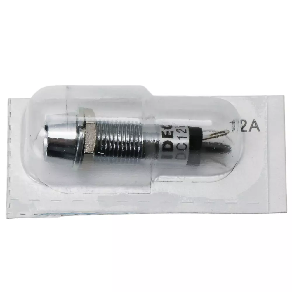 IDEC Up Series Led Type Small Indicator Light (Hood Type Built-In Resistor) 8 Mm Mounting Hole Diameter, Up8-1289A
