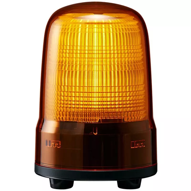 PATLITE Indicator Light AC 100 to 240 V Voltage 3-point bolt foot Mounting Cabtyre cable Wiring Connections SL08-M2JN-Y