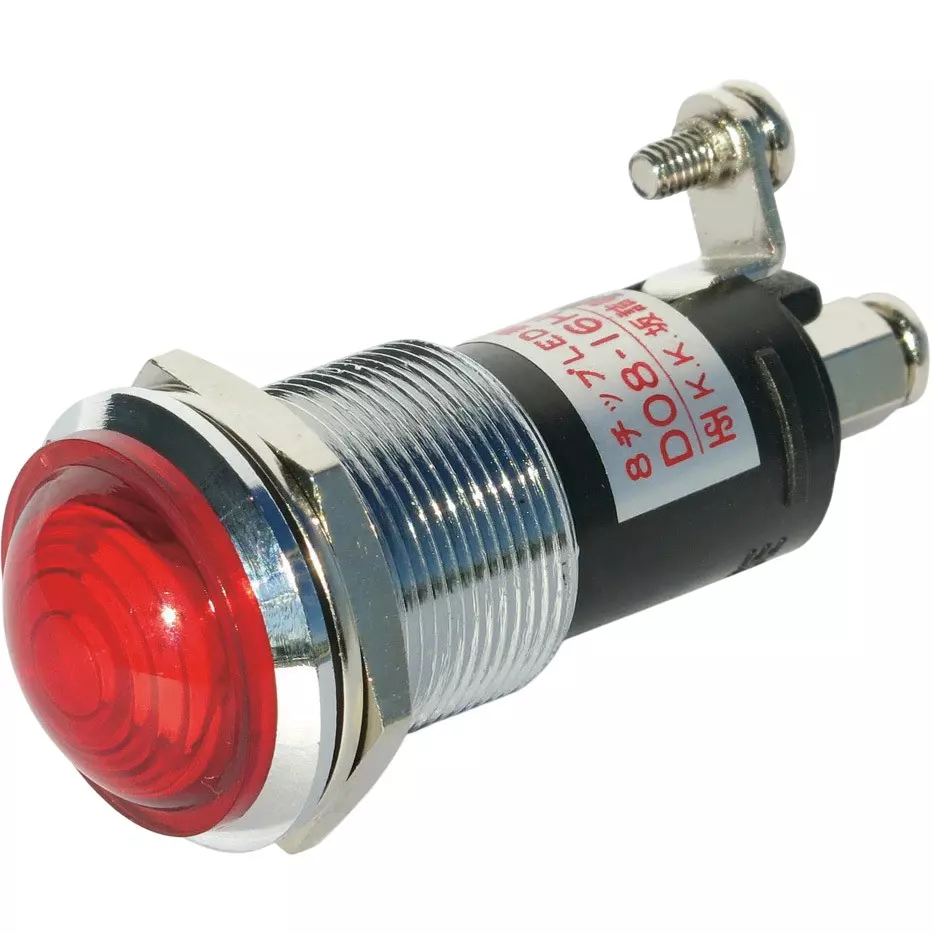 SAKAZUME ELECTRIC LED Indicator Light AC200 V Rated Voltage 2.5 to 5.0 mA Rated Current, DO8-16HMJ-AC200V-R/R