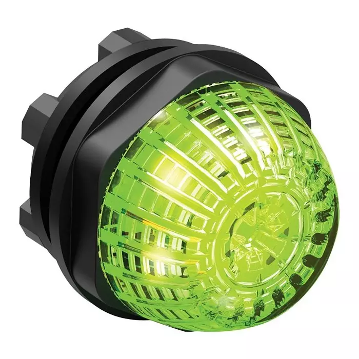 EAO PANEL INDICATOR, 22.5MM, GREEN, 24V, 14-060.507