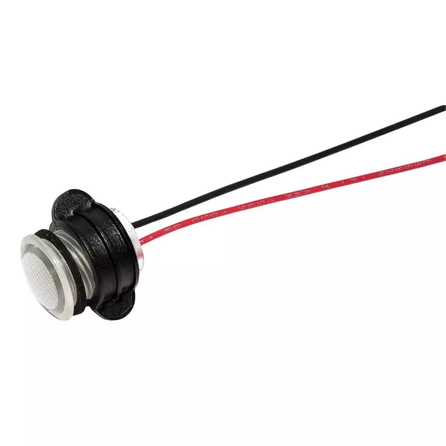 VCC LED INDICATOR, PANEL, 14MM, WHITE, 28V, CNX714C900FVW.