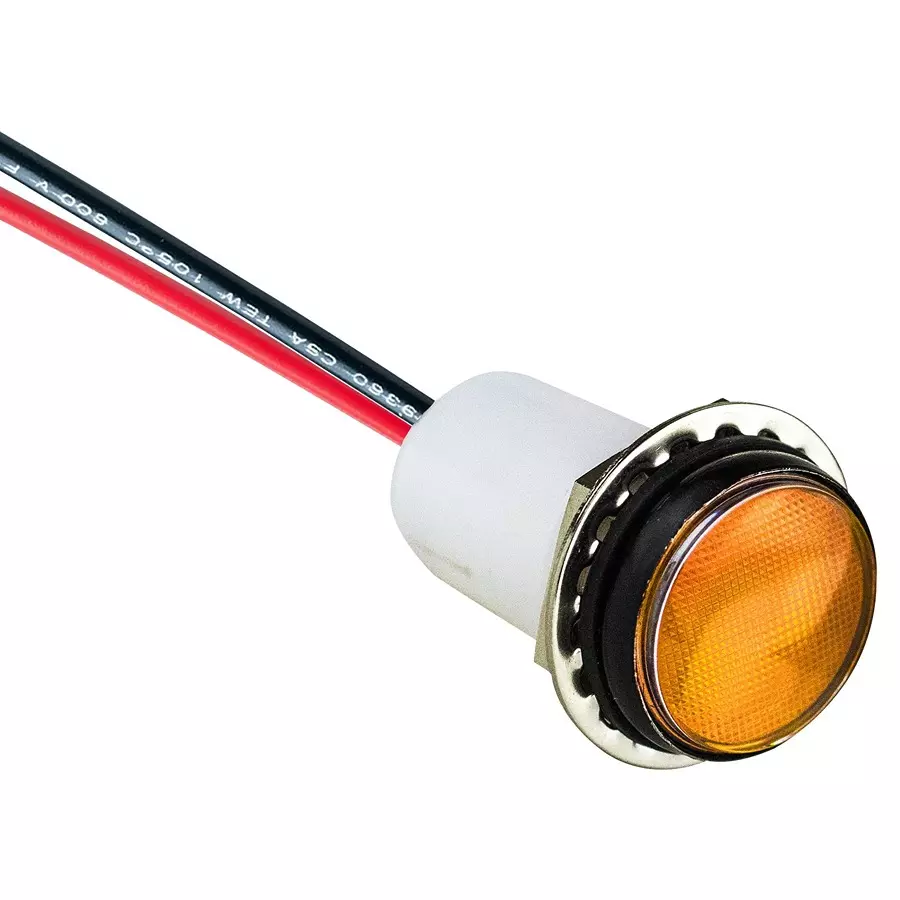 VCC PANEL INDICATOR, YEL/GRN, 17.5MM, PML50YGFVW