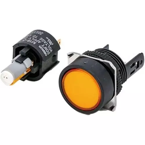 Omron Indicator Light DC 5 V Rated Voltage, M16-TY-5D