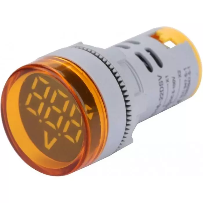 Congnitor Volt Indicator Yellow 22 mm Mounting Diameter 220 VAC (Pack of 10)