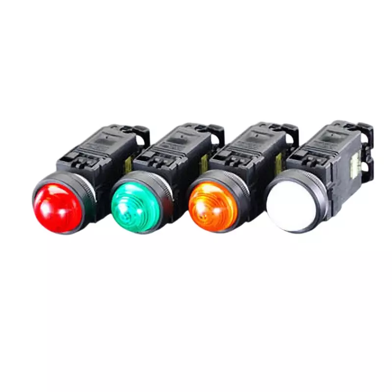Esco LED Indicator AC220 V Rated Voltage Orange Light Colour LED Light Source, EA940DB-103