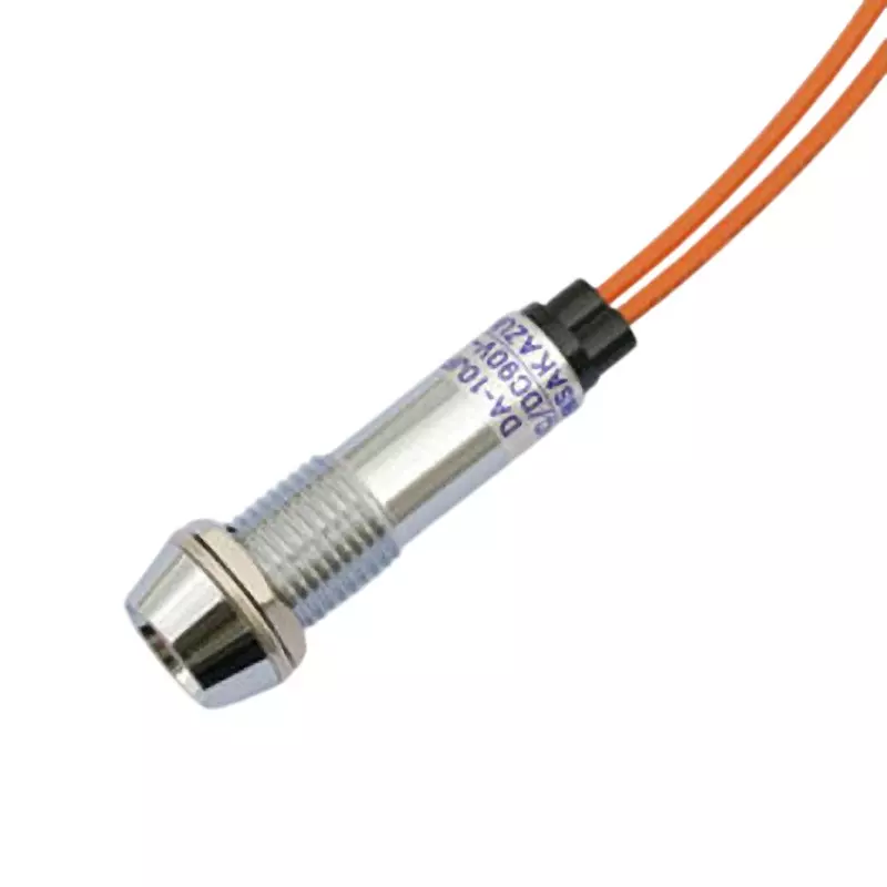 SAKAZUME ELECTRIC LED Indicator Light AC/DC100 V Rated Voltage 1 to 2.5 mA Rated Current, DA-10JPL-AC/DC100V-O
