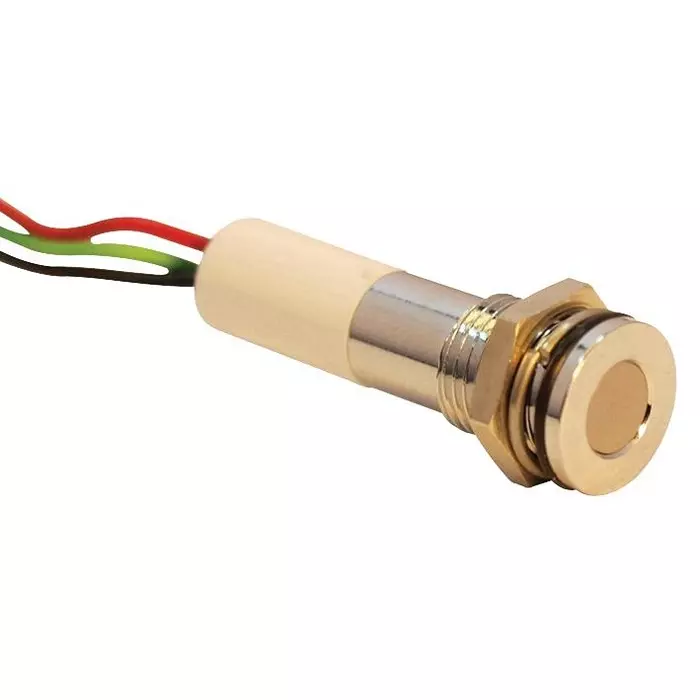 APEM INDIC LED FLUSH 8MM TRI COLOR 24VDC, Q8F3CZZRYG24E