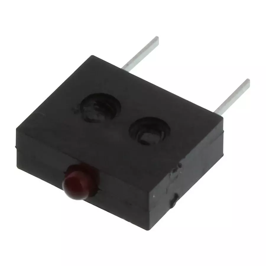 DIALIGHT LED, PCB, 2MM, 5V, RED, 555-3007F