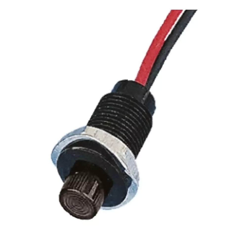 Oxley White Indicator, 12V ac, 10.2 mm Mounting Hole Size, Lead Wires Termination, OXL/CLH/100/P/12AC/FL30/WE