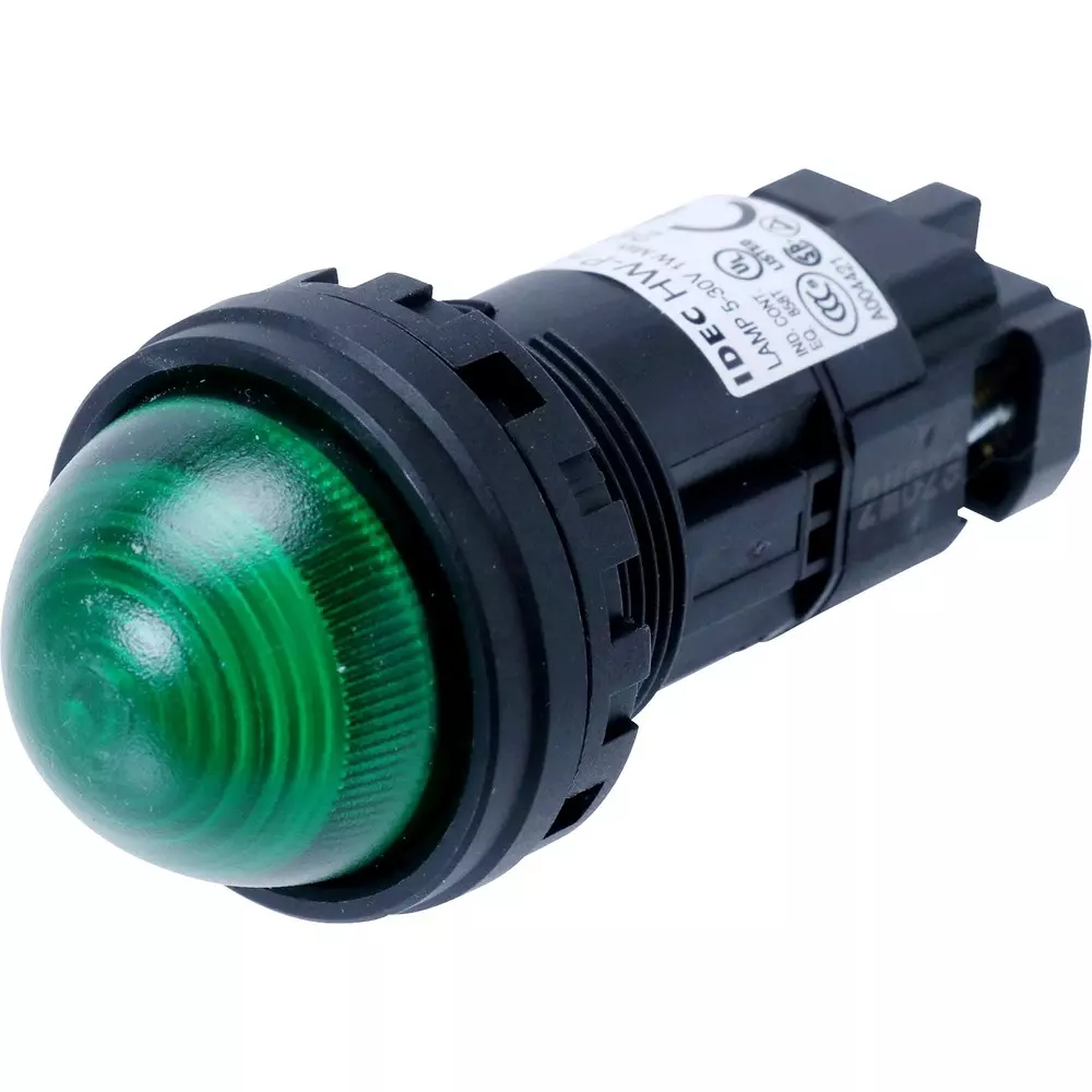 IDEC Hw Series Pilot Light Diameter 22 (Protruding Led) 22 Mm Mounting Hole Diameter, Hw1P-2Q4G