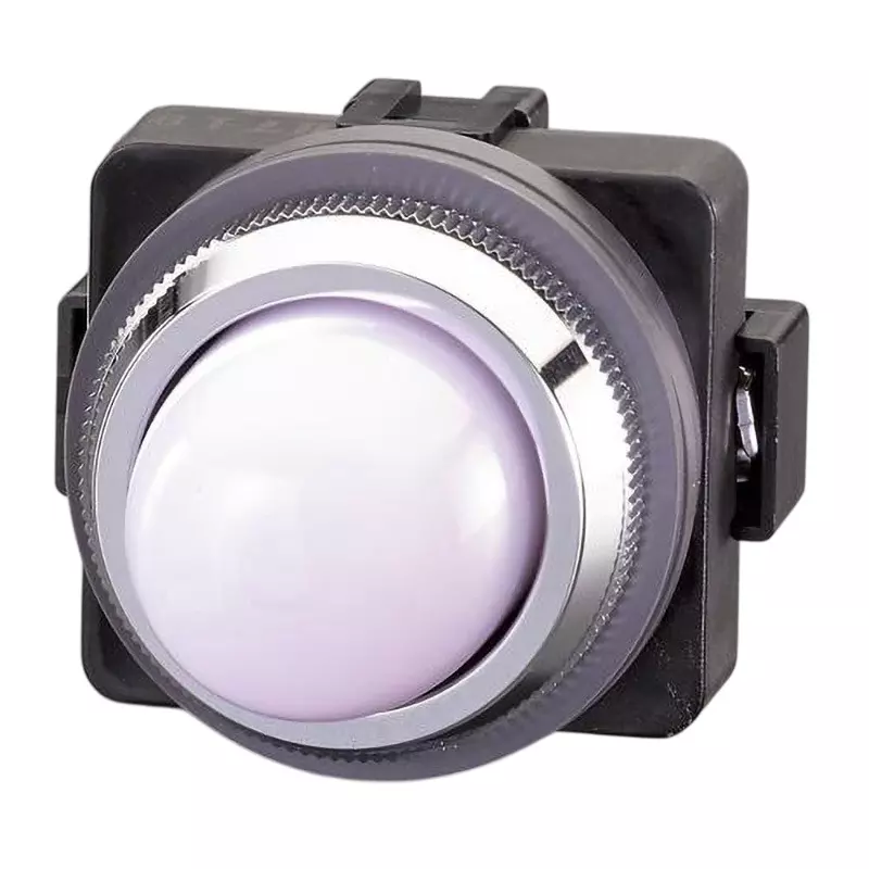 Esco LED Indicator AC/DC24 V Rated Voltage Round type Illuminated Shape Protrusion Lens Shape, EA940DB-11B