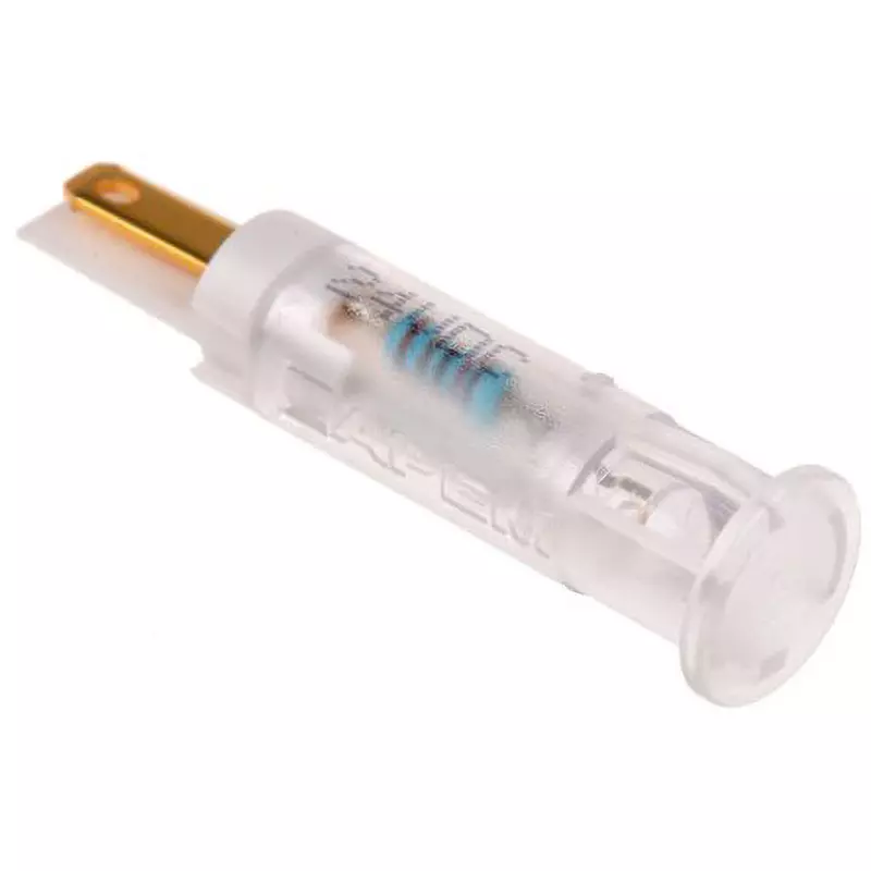 APEM Pilot Lamp 20 mA Rated Current 24 V DC Rated Voltage LED Lamp, QS81XXW24