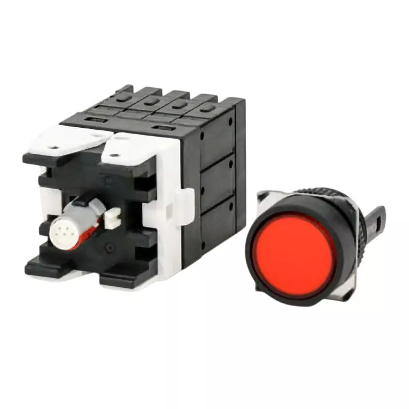 Omron Solder Terminal Indicator Light Round IP40 Φ16 mm, M16-TR-24D-S