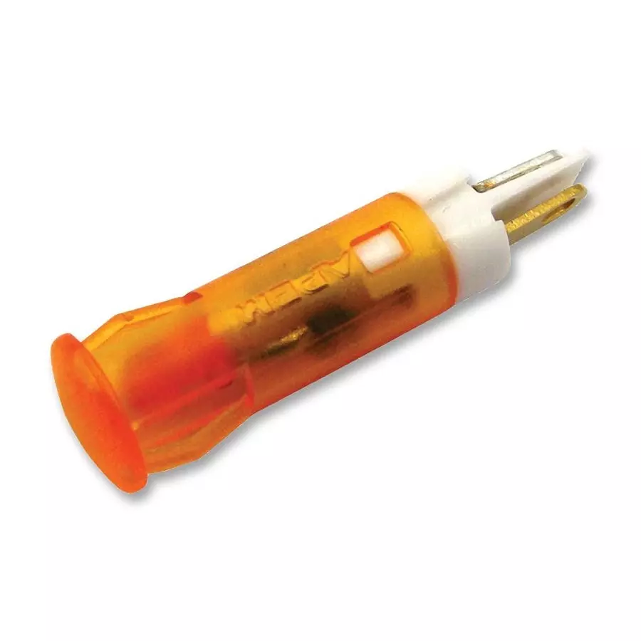APEM INDICATOR, LED PANEL MNT, 6MM, ORANGE, QS61XXO24