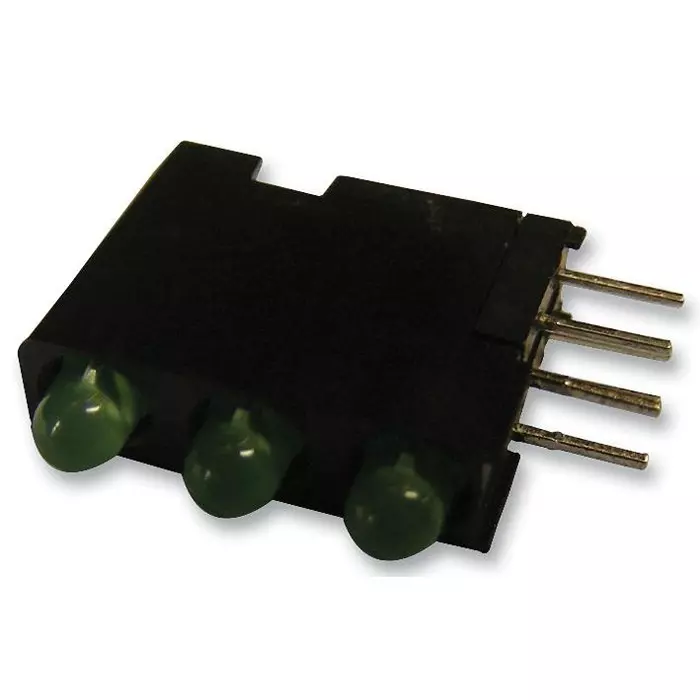 DIALIGHT LED, PCB, 3MM, G-G-G, 564-0100-222F