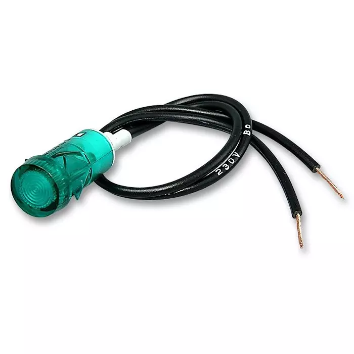 ARCOLECTRIC (BULGIN LIMITED) NEON INDICATOR, GREEN, L282000NAD
