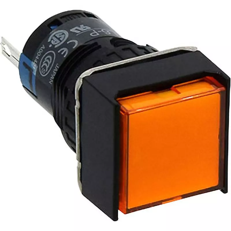 Buy IDEC A6 Series Indicator (Square) Solder terminal Amber, AL6Q-P4A ...
