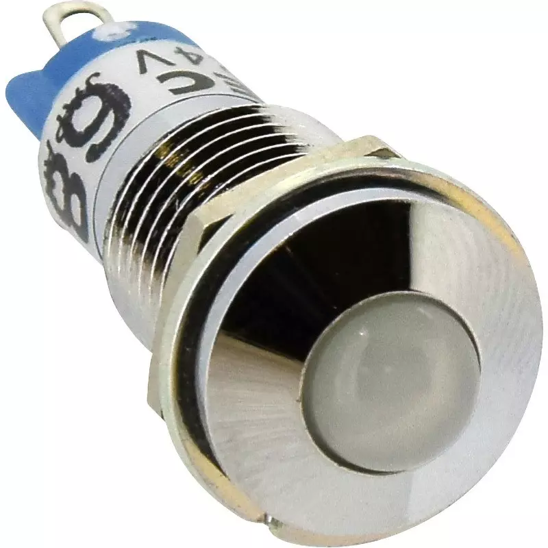 IDEC Up Series Led Type Small Indicator Light 10 Mm Mounting Hole Diameter, Up1-2418W