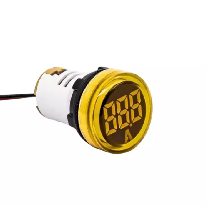 Congnitor Ampere Indicator Yellow 22 mm Mounting Diameter 220 VAC (Pack of 10)