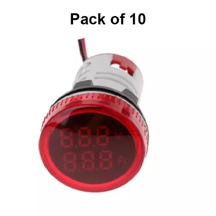 congnitor-volt-and-ampere-indicator-red-22-mm-mounting-diameter-220-vac-pack-of-10