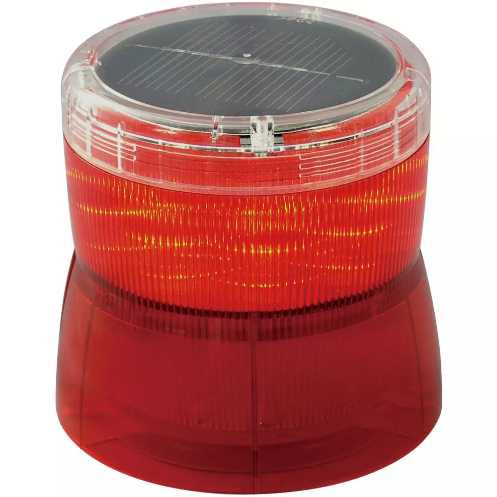 Nikkei Solar-Powered Nico Solar Polycarbonate resin IP55 Protection Red, VM10S-DR/M